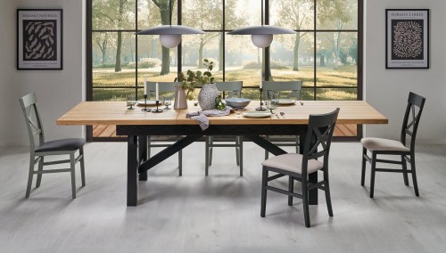 Stół 200 cm - wielokolorowy - Quaro