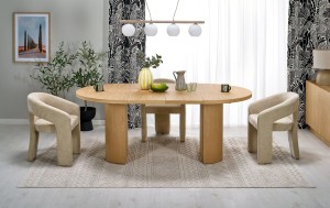 Stół 120 cm - naturalny - Ulmo Meble skrzyniowe