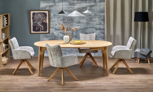 Stół 120 cm - naturalny - Calvo