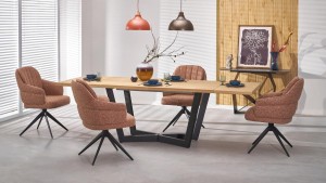 Stół 90 cm - drewniany - Dervio Meble skrzyniowe