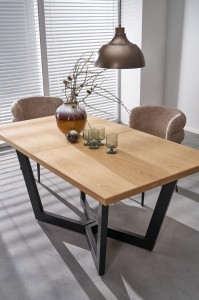 Stół 90 cm - drewniany - Dervio Meble skrzyniowe