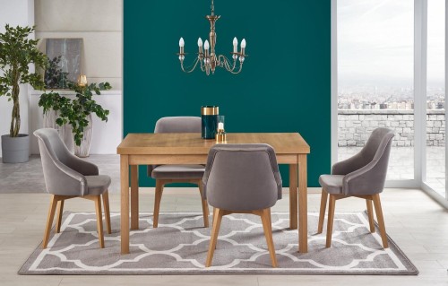 Stół 140 cm - drewniany - Gerlio