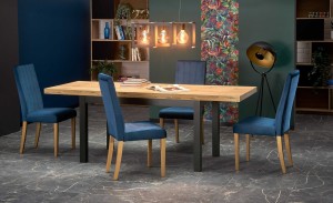 Stół 140 cm - wielokolorowy - Irleno Meble skrzyniowe