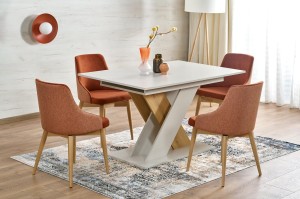 Stół 130 cm - kremowy - Mervan Meble skrzyniowe