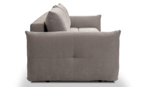 Sofa pikowana popielata 250 cm - Carlos Meble tapicerowane