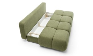 Kanapa przeszywana pikowana 210 cm - Flora Meble tapicerowane