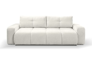Sofa 260 cm rozkładana nowoczesna beż - Mateo Meble tapicerowane