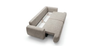 Sofa z dużą powierzchnia spania - Teno Meble tapicerowane