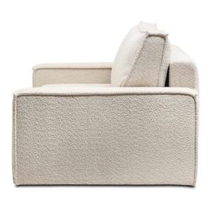 Kanapa nowoczesna z funkcją spania beżowa - Rodi Meble tapicerowane