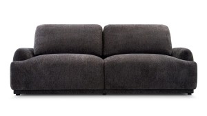 Sofa rozkładana 240 cm grafitowa - Lona Meble tapicerowane