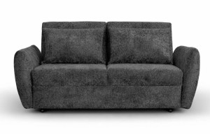 Sofa z funkcją spania grafitowa - Lotie Meble tapicerowane