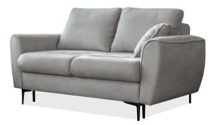 Sofa rozkładana nowoczesna szara - Nora