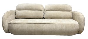 Kanapa rozkładana nowoczesna 240 cm beżowa - Vento Meble tapicerowane