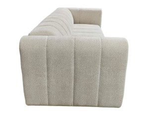 Sofa z przeszyciami nowoczesna 250 cm - Milan Meble tapicerowane