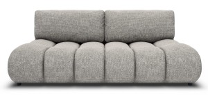 Kanapa pikowana rozkładana szara - Elano Meble tapicerowane