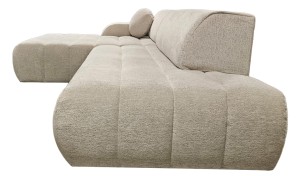 Narożnik rozkładany 280 x 180 beżowy - Verro Meble tapicerowane