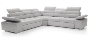 Narożnik 300 x 300 cm wysokie oparcie - Bizante L Meble tapicerowane