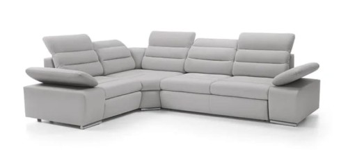 Narożnik 300 x 225 cm regulowane zagłówki - Bizante Mini