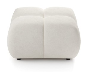 Pufa - beżowa - Flora Meble skrzyniowe