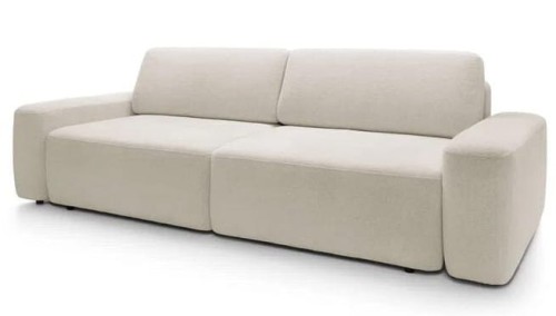 Sofa rozkładana nowoczesna 260 cm beżowa - Mara