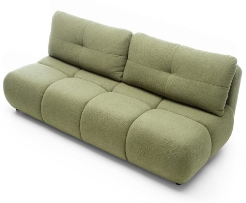 Kanapa przeszywana pikowana 210 cm - Flora