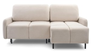 Narożnik mały 210 x 150 cm - beżowy - Seloria Meble tapicerowane