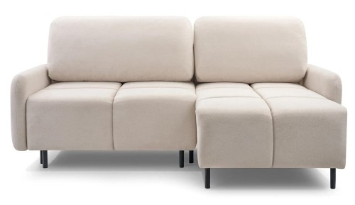 Narożnik mały 210 x 150 cm - beżowy - Seloria