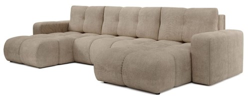 Narożnik U 360 x 180 cm beżowy - Mateo U