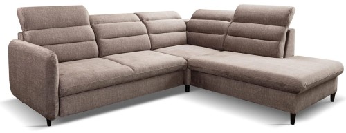 Narożnik regulowane zagłówki 250 x 220 cm - Pilar