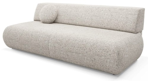 Sofa minimalistyczna 210 cm - beżowa - Rodrigo