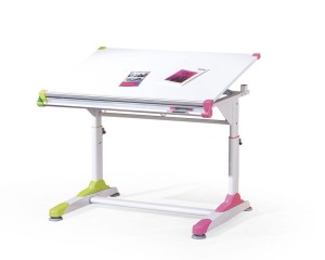 Biurko 100 cm - wielokolorowe - Lumo Meble skrzyniowe