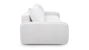 Sofa rozkładana 240 cm biała - Verde Meble tapicerowane