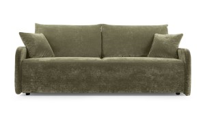 Sofa rozkładana 240 cm biała - Verde Meble tapicerowane
