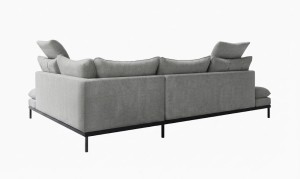 Narożnik 290x200 cm beżowy Harmony Meble tapicerowane