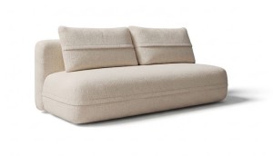 Kanapa nowoczesna 210 cm - beżowa - Rosario Meble tapicerowane