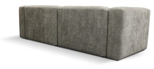 Sofa szara trzyosobowa - Kubo Meble tapicerowane
