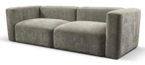 Sofa szara trzyosobowa - Kubo