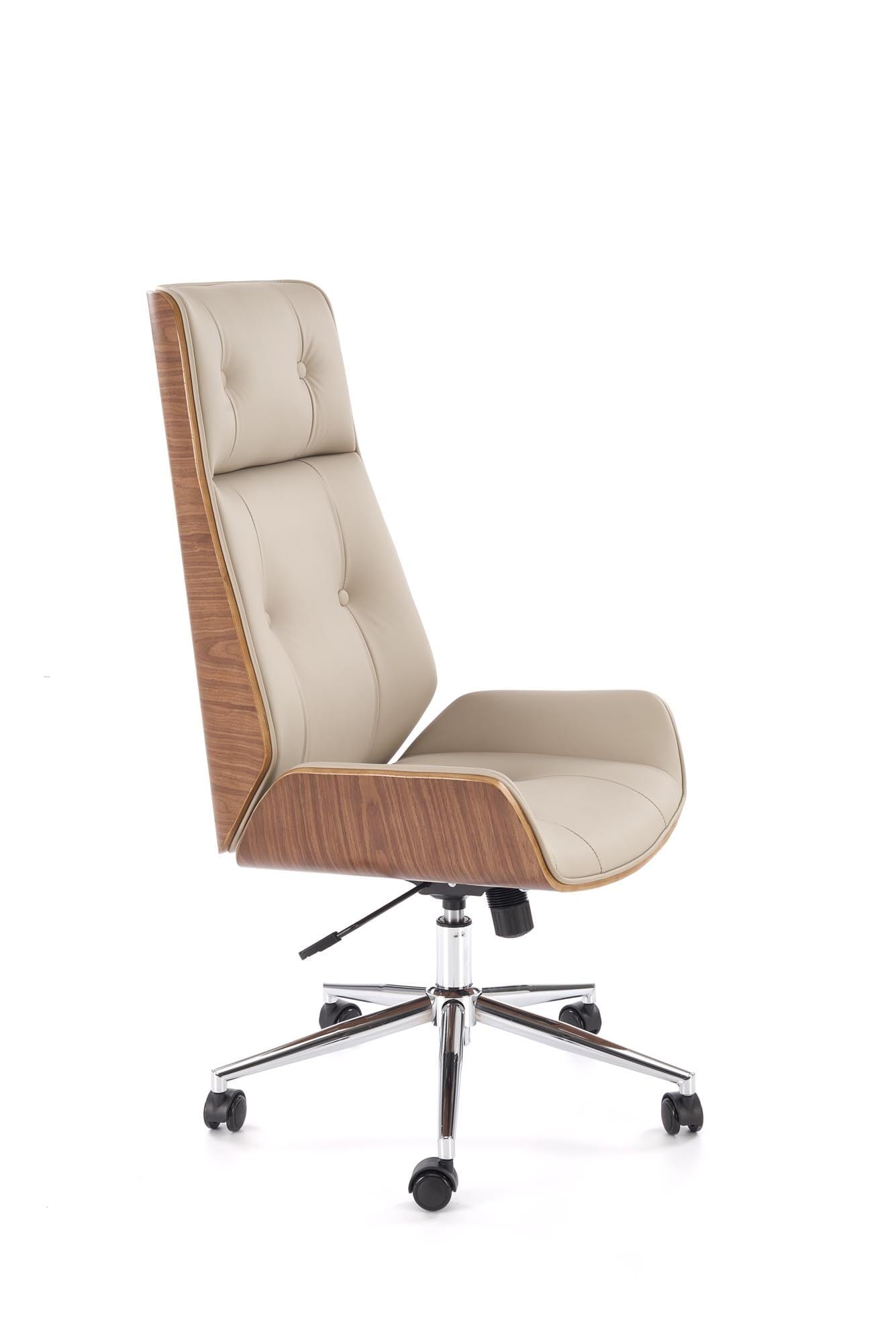 Fotel obrotowy - beżowy - Oeniro Halmar