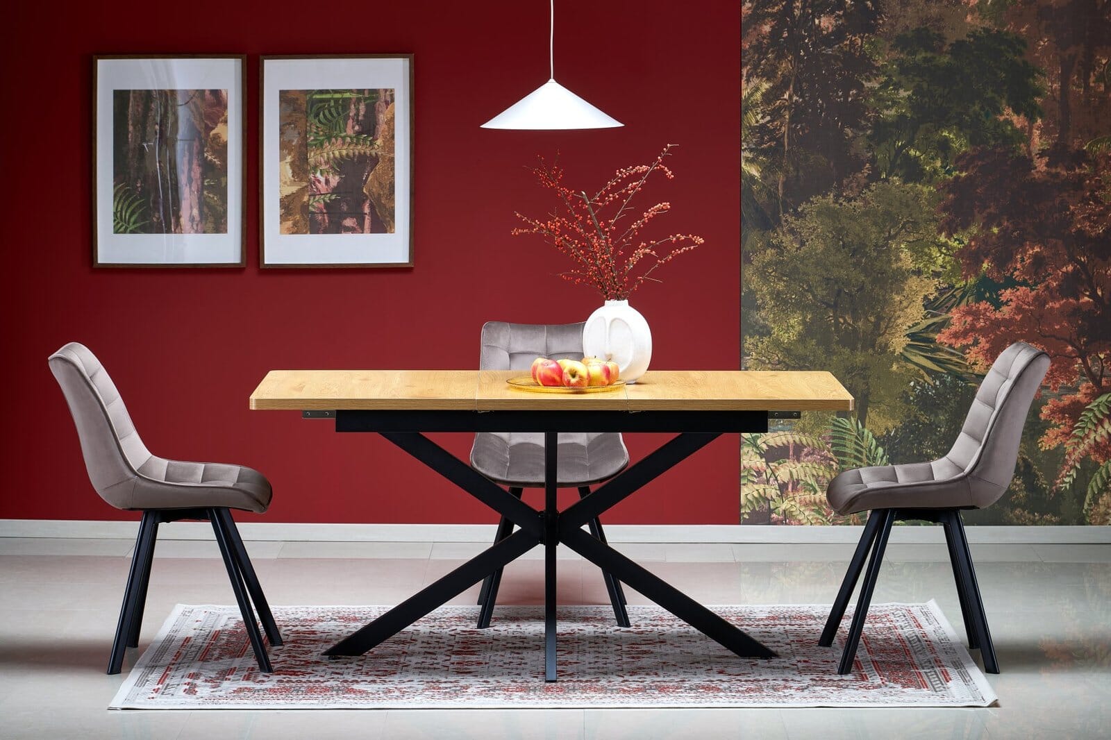 Stół 120 cm - drewniany - Xarvo Meble skrzyniowe