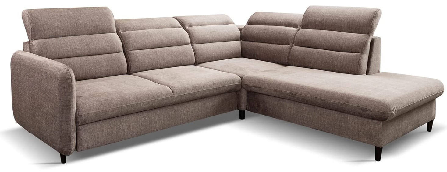 Narożnik regulowane zagłówki 250 x 220 cm - Pilar Meble tapicerowane