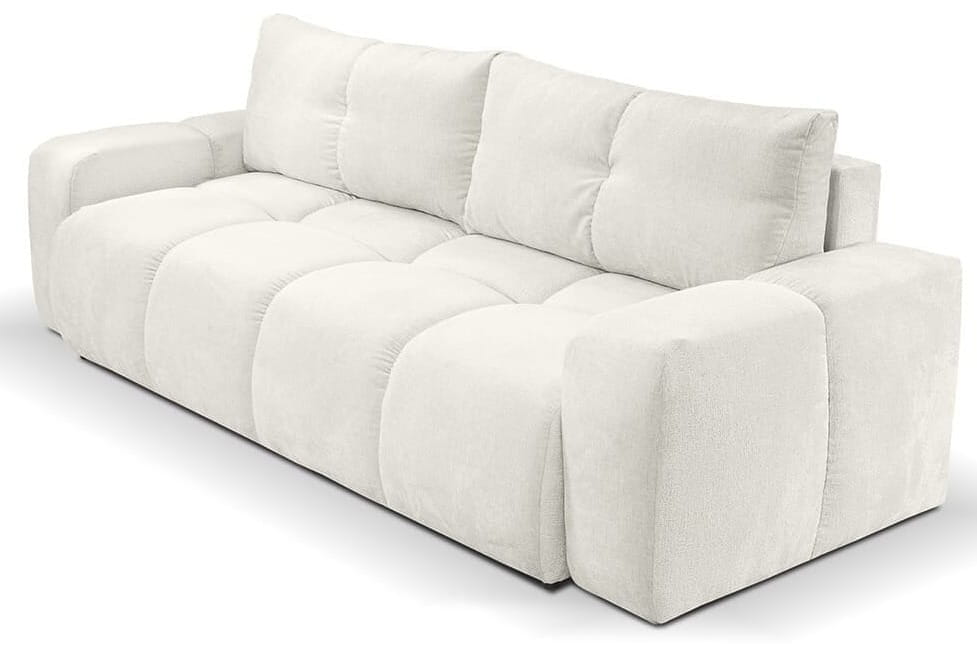 Sofa 260 cm rozkładana nowoczesna beż - Mateo Meble tapicerowane